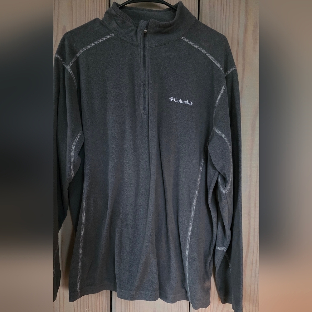 Columbia Men's Dark Gray Fleece Performance Pullover